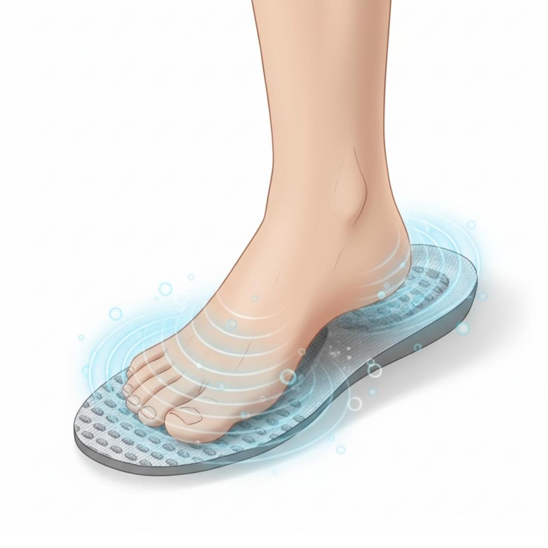 Foot Massaging Insoles For Pain Relief